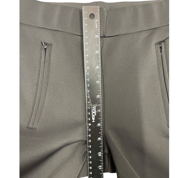 Good American Scuba Slim Black Split Zip Leg Zip Pockets Stretch Small Size 1 - Picture 13 of 15